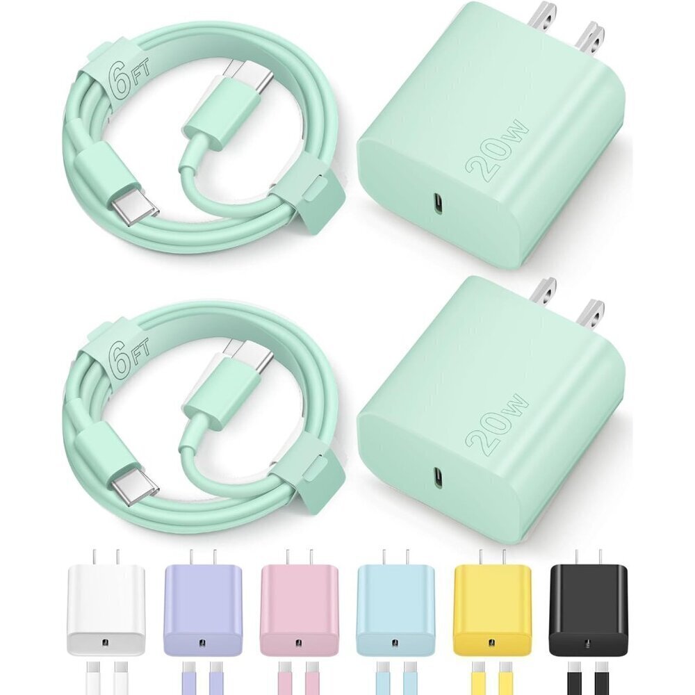 iPhone 17 16 15 Charger Fast Charging Type C Chargers USB C Charger Block iPhone